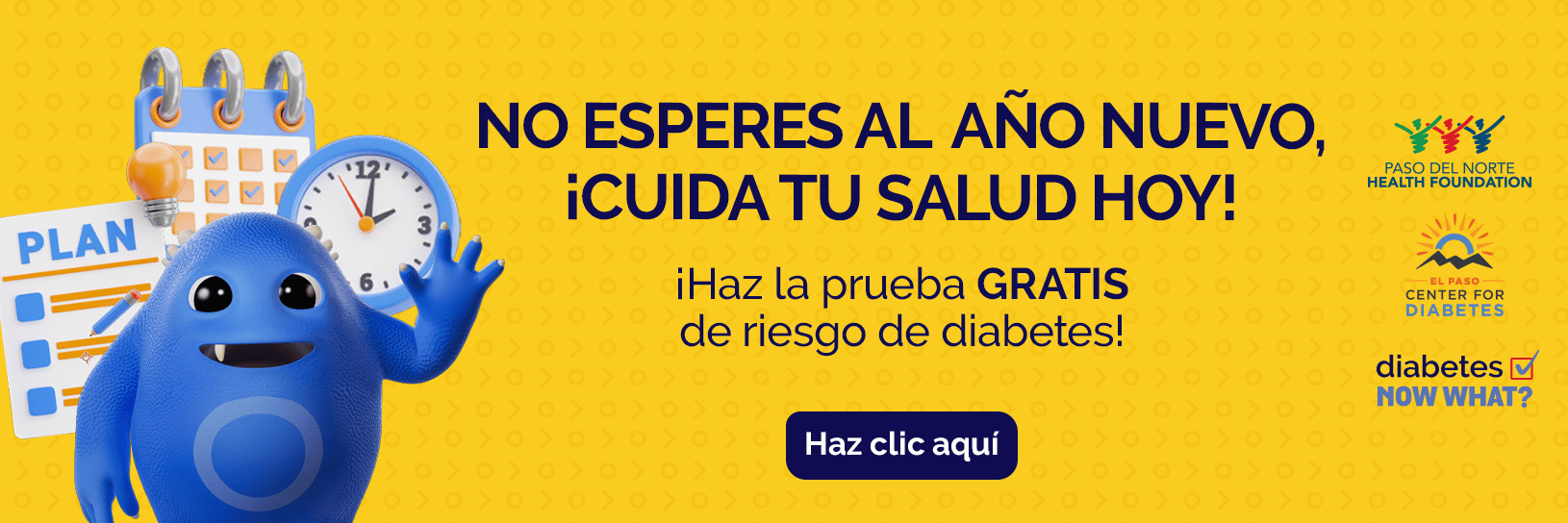 No Esperes Al Ano Nuevo, Cuida tu Salud hoy!
