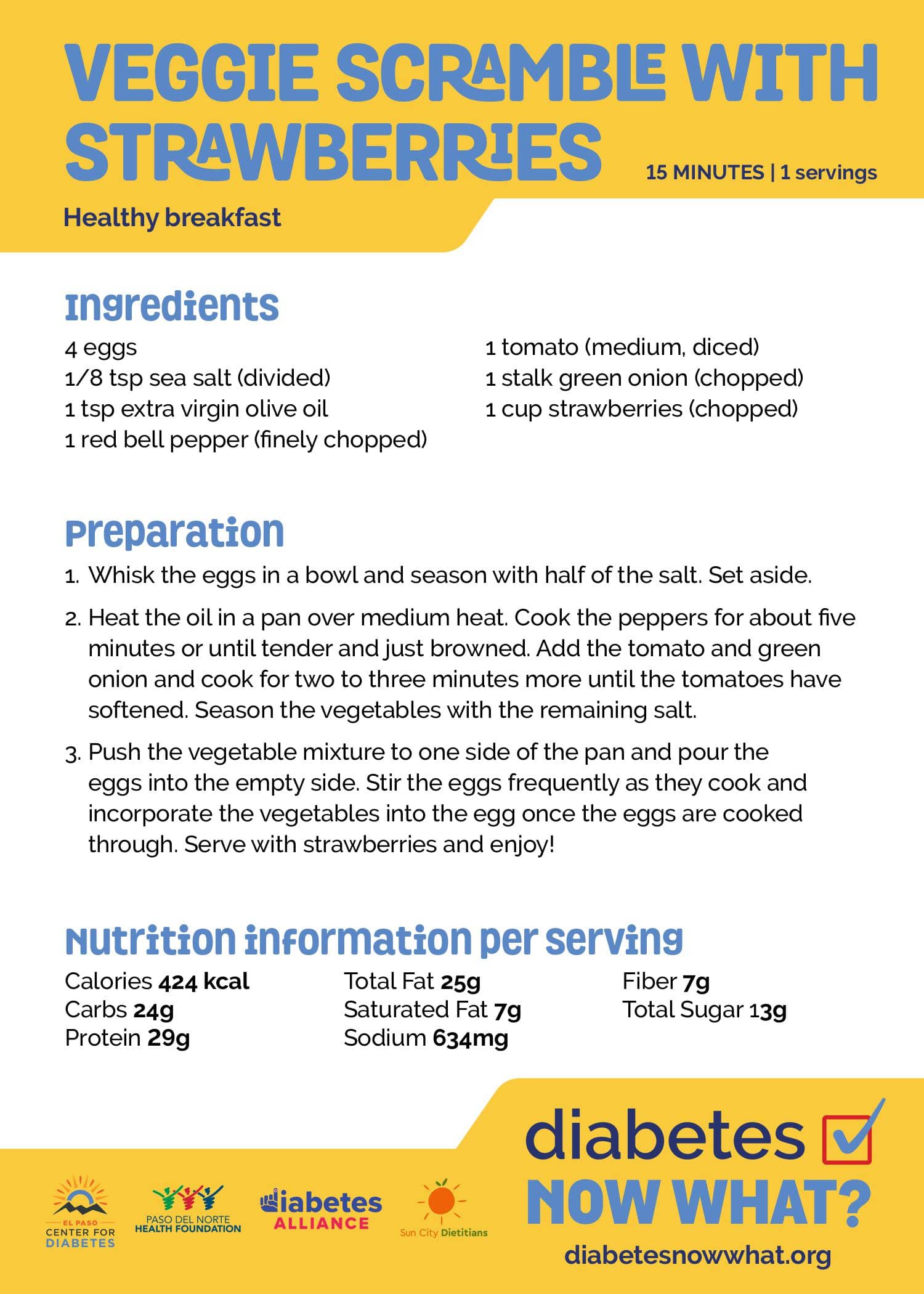Veggie Scramble Recipe ENG
